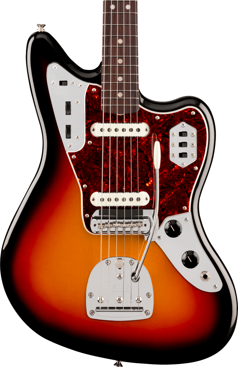 Fender Vintera III Mid '60s Jaguar Electric Guitar in Shell Pink